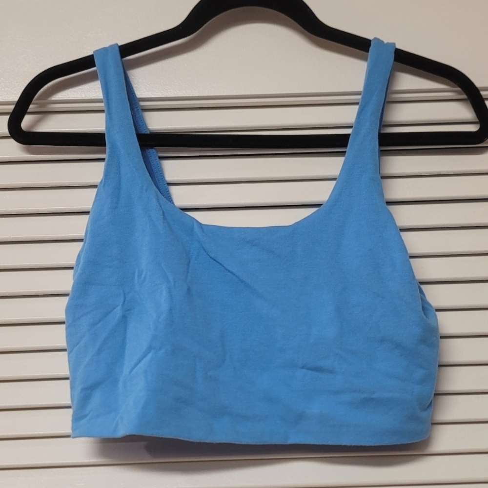 Wild Fable - Blue Crop Sleeveless Top